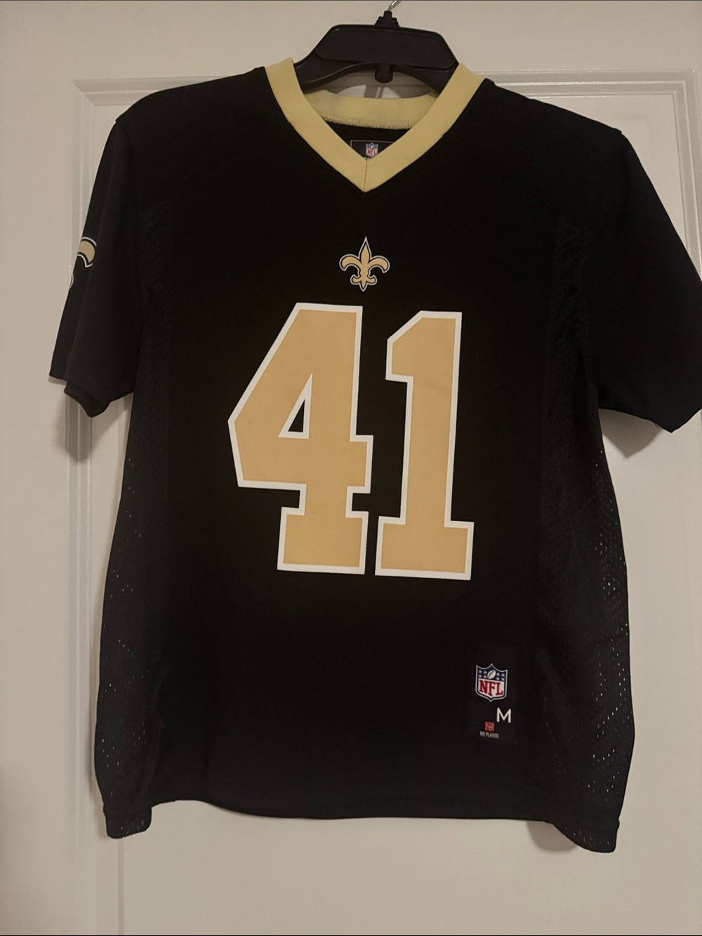 New Orleans Saints #41 Black & Gold Boys NFL Jersey (1130)